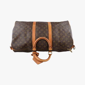 Pre-owned Louis Vuitton keepall 50 Brown Monogram canvas M41416 shoulderbag | stylenewstar