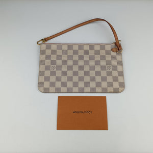 Vintage Louis Vuitton Neverfull MM Azur Damier Canvas N51107 shoulderbag | stylenewstar