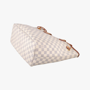 Vintage Louis Vuitton Neverfull MM Azur Damier Canvas N51107 shoulderbag | stylenewstar