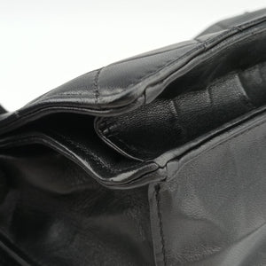 Pre-owned Chanel 2.55 Matelasse Black lambskin A65613 shoulderbag | stylenewstar