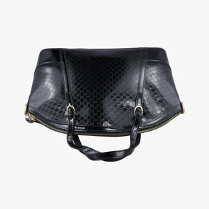 Vintage Gucci Microguccissima Black Patent 309614 shoulderbag | stylenewstar