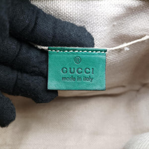 Pre-owned Gucci Snaffle Bit Green Leather 263956 shoulderbag | stylenewstar