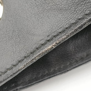 Pre-owned Gucci Emily Black Leather 295403 shoulderbag | stylenewstar