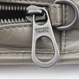 Pre-owned Bottega Veneta Intrecciato Grey lambskin handbag | stylenewstar