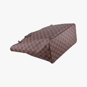 Pre-owned Louis Vuitton NEVERFULL MM EBENE Damier Canvas N51105 shoulderbag | stylenewstar