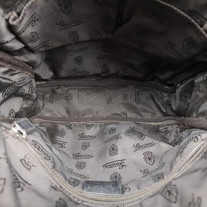 Secondhand Gucci Guccissima Messenger Black Leather 201448 shoulderbag | stylenewstar