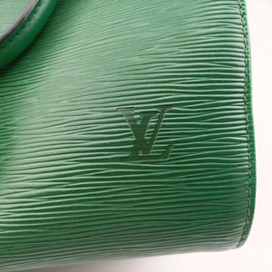 Pre-owned Louis Vuitton Speedy 25 Borneo Green Epi M43014 handbag | stylenewstar