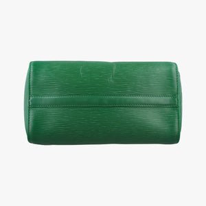 Pre-owned Louis Vuitton Speedy 25 Borneo Green Epi M43014 handbag | stylenewstar