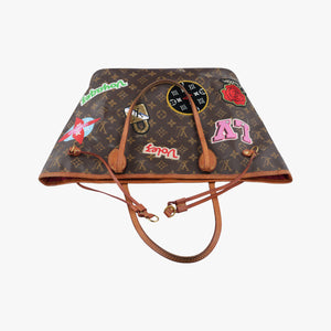 Pre-owned Louis Vuitton Neverfull MM brown×multi Monogram Canvas M43988 shoulderbag | stylenewstar