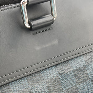 Pre-owned Louis Vuitton Greenwich Noir Damier Cobalt N41351 handbag | stylenewstar