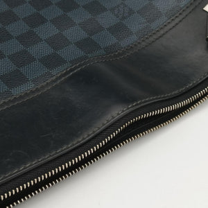 Secondhand Louis Vuitton Messenger Greenwich Navy×Noir Damier Cobalt N41348 shoulderbag | stylenewstar