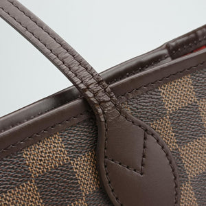 Pre-owned Louis Vuitton NEVERFULL MM EBENE Damier Canvas N51105 shoulderbag | stylenewstar