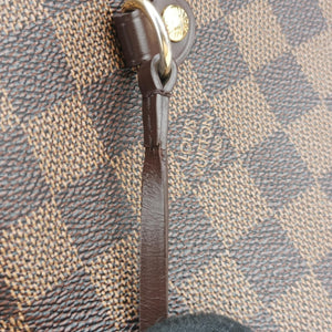 Pre-owned Louis Vuitton NEVERFULL MM EBENE Damier Canvas N51105 shoulderbag | stylenewstar