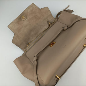 Secondhand Celine Belt Mini Beige Leather shoulderbag | stylenewstar