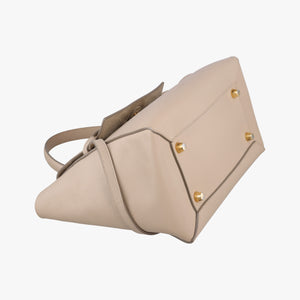 Secondhand Celine Belt Mini Beige Leather shoulderbag | stylenewstar