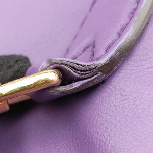 Pre-owned Gucci new jackie Purple Leather 219704 shoulderbag | stylenewstar