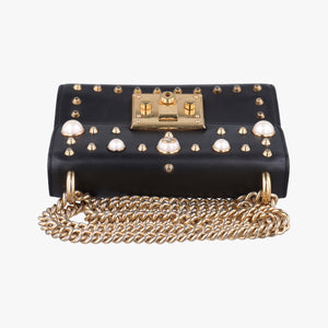 Pre-owned Gucci Padlock Black Leather 432182 shoulderbag | stylenewstar