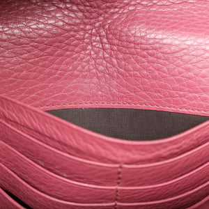 Vintage Gucci GG Marmont Purple Leather 401232 shoulderbag | stylenewstar
