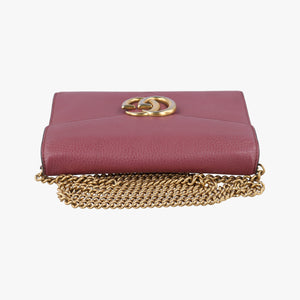 Vintage Gucci GG Marmont Purple Leather 401232 shoulderbag | stylenewstar