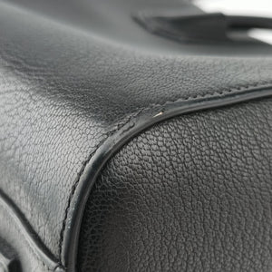 Pre-owned Givenchy Antigona Medium Black leather shoulderbag | stylenewstar