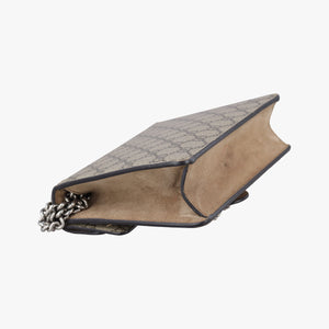 Pre-owned Gucci Dionysus Brown PVC coated canvas × suede 421970 shoulderbag | stylenewstar