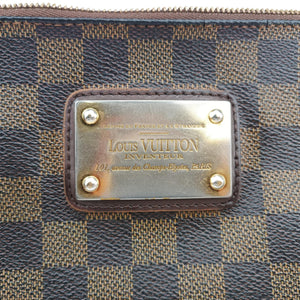 Pre-owned Louis Vuitton EVA EBENE Damier Canvas N55213 shoulderbag | stylenewstar