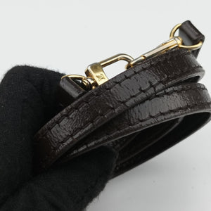 Pre-owned Louis Vuitton EVA EBENE Damier Canvas N55213 shoulderbag | stylenewstar