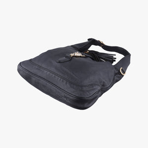 Secondhand Gucci New Jackie Black Leather 246907 shoulderbag | stylenewstar