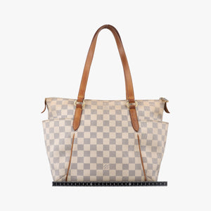 Vintage Louis Vuitton TOTALLY MM AZUR Damier Canvas N51262 shoulderbag | stylenewstar