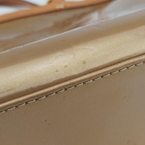 Pre-owned Louis Vuitton Br¨|a MM Beige Poodle Vernis M91755 shoulderbag | stylenewstar
