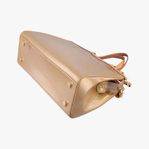 Pre-owned Louis Vuitton Br¨|a MM Beige Poodle Vernis M91755 shoulderbag | stylenewstar