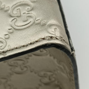 Vintage Gucci Emily Light Gold Leather 295402 shoulderbag | stylenewstar