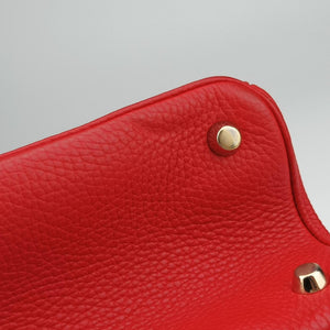 Pre-owned Christian Dior Be Dior Red Leather shoulderbag | stylenewstar