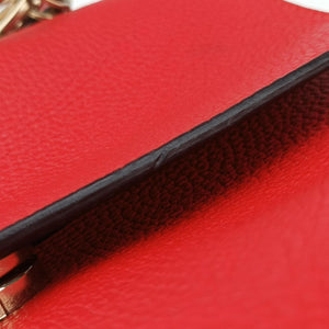 Pre-owned Christian Dior Be Dior Red Leather shoulderbag | stylenewstar
