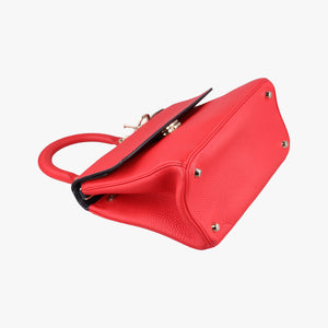 Pre-owned Christian Dior Be Dior Red Leather shoulderbag | stylenewstar