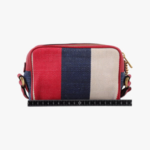 Vintage Gucci OPHIDIA Red × Navy × Ivory Canvas × Leather 517350 shoulderbag | stylenewstar