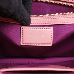 Pre-owned Bvlgari Serpenti Forever Pink leather shoulderbag | stylenewstar