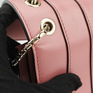 Pre-owned Bvlgari Serpenti Forever Pink leather shoulderbag | stylenewstar