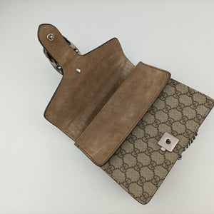 Secondhand Gucci Dionysus Beige×Brown PVC coated canvas × suede 421970 shoulderbag | stylenewstar