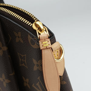 Pre-owned Louis Vuitton Rivoli MM Brown Monogram Canvas M44546 handbag | stylenewstar