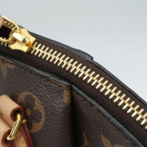 Pre-owned Louis Vuitton Rivoli MM Brown Monogram Canvas M44546 handbag | stylenewstar
