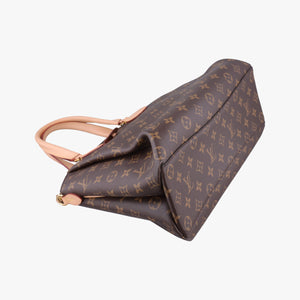 Pre-owned Louis Vuitton Rivoli MM Brown Monogram Canvas M44546 handbag | stylenewstar