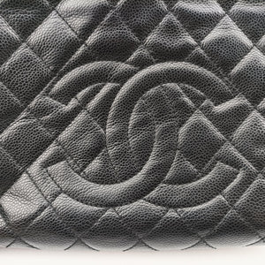 Vintage Chanel Matelasse PST Black caviar skin A50994 shoulderbag | stylenewstar