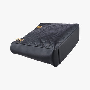 Vintage Chanel Matelasse PST Black caviar skin A50994 shoulderbag | stylenewstar
