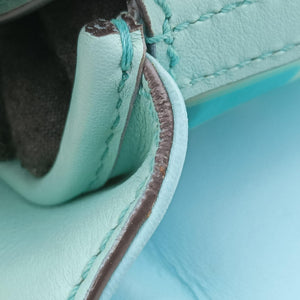 Secondhand Fendi PEEKABOO Green Clear PVC× Leather 8BN290 shoulderbag | stylenewstar