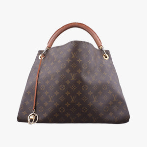 Pre-owned Louis Vuitton ARTSY MM Brown Monogram Canvas M40249 handbag | stylenewstar