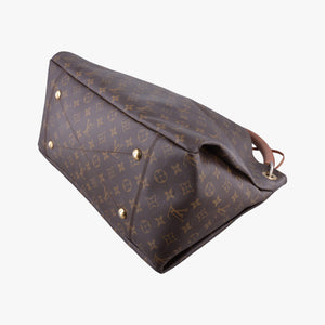 Pre-owned Louis Vuitton ARTSY MM Brown Monogram Canvas M40249 handbag | stylenewstar