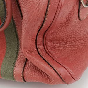 Secondhand Gucci Sherry Line Pink Leather 247205 bostonbag | stylenewstar