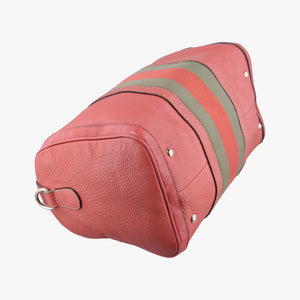 Secondhand Gucci Sherry Line Pink Leather 247205 bostonbag | stylenewstar