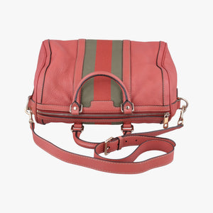 Secondhand Gucci Sherry Line Pink Leather 247205 bostonbag | stylenewstar
